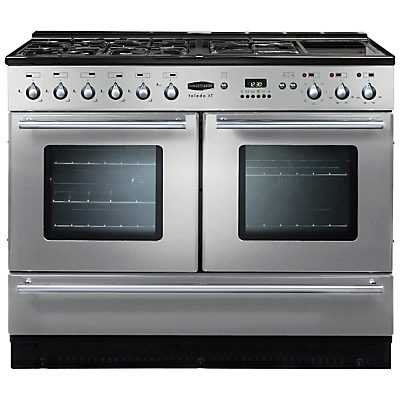 Rangemaster Toledo 110XT Dual Fuel Range Cooker, Stainless Steel Rangemaster Toledo 110XT Dual Fuel Range Cooker, Stainless Steel
